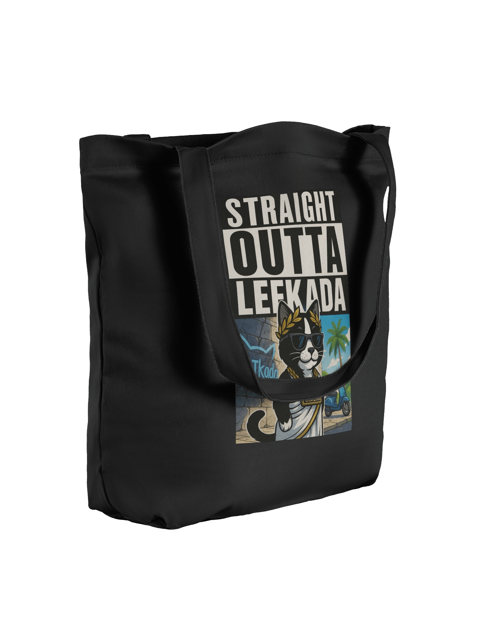 STRAIGHT OUTTA LEFKADA ECO-FRIENDLY BAG product image (4)
