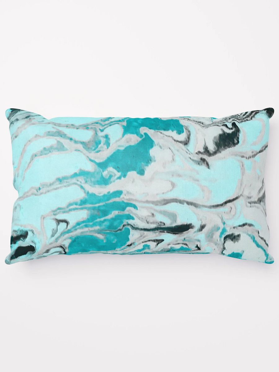 Fluid Turquoise Art Pillow product image (15)