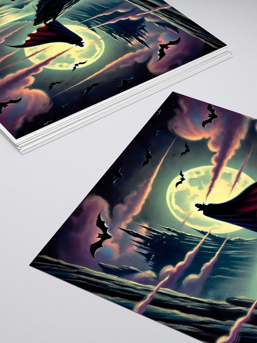 Moonlit Vampire Gothic Halloween Stickers product image (12)