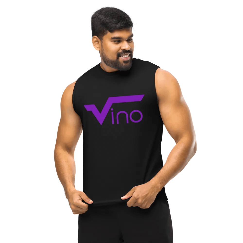 Vino Logo Unisex Muscle Tanktop product image (10)