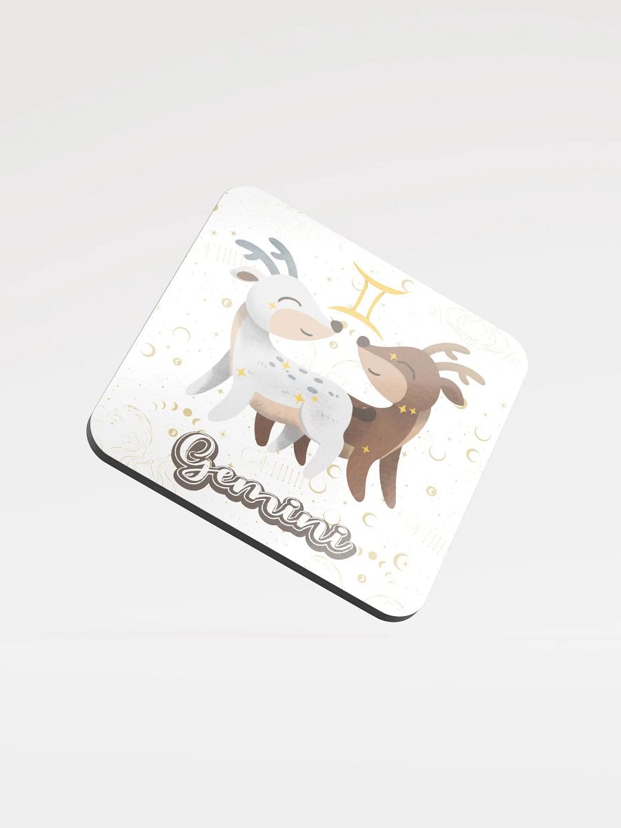Gemini Cork Coaster product image (1)