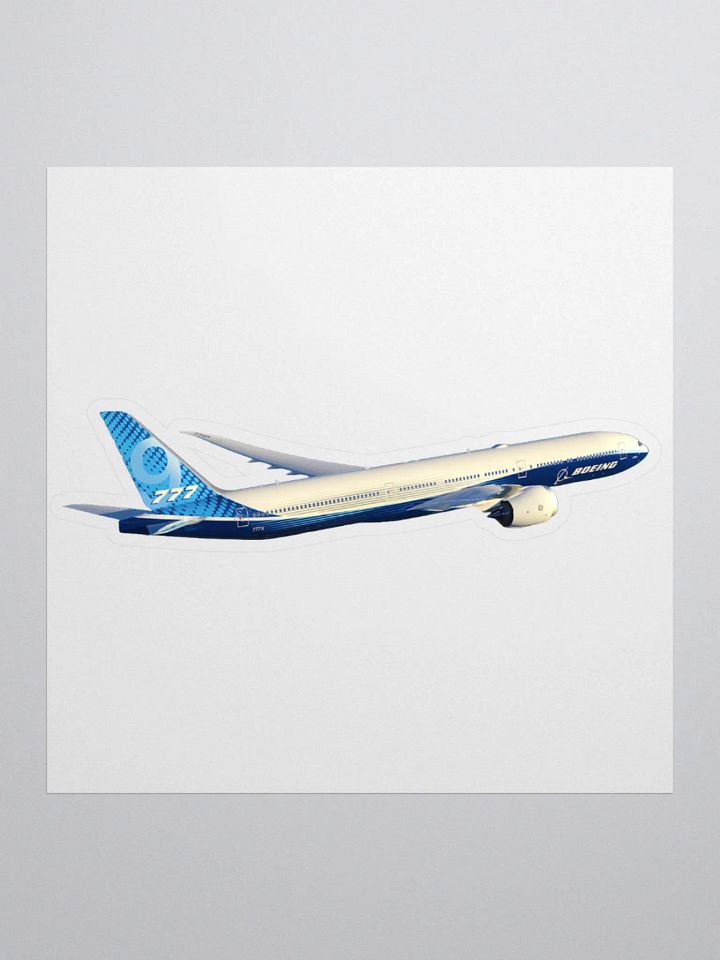 Boeing 777x Kiss-Cut Stickers product image (1)