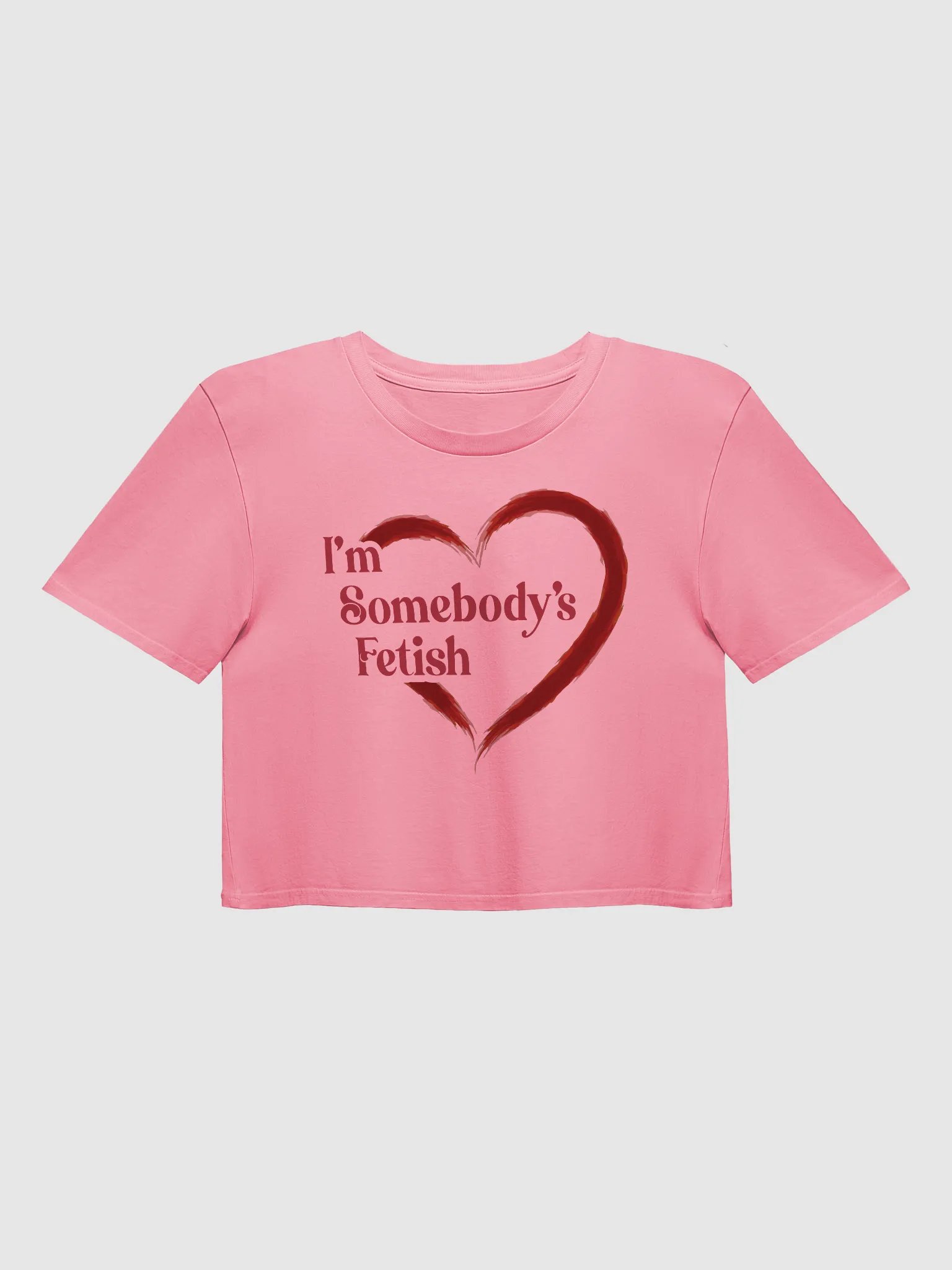 I'm Somebody's Fetish Heart Crop Top product image (17)