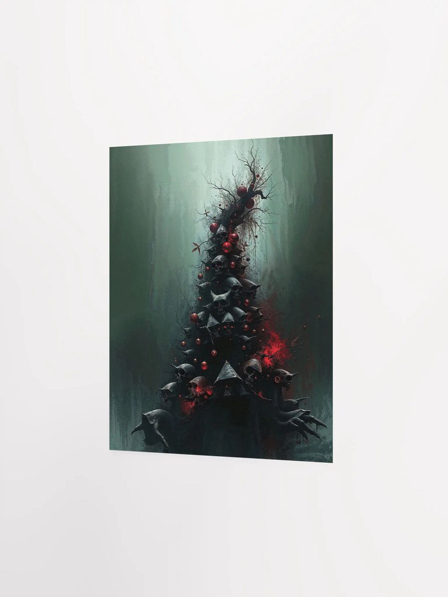 Gothic Christmas Tree Poster product image (10)