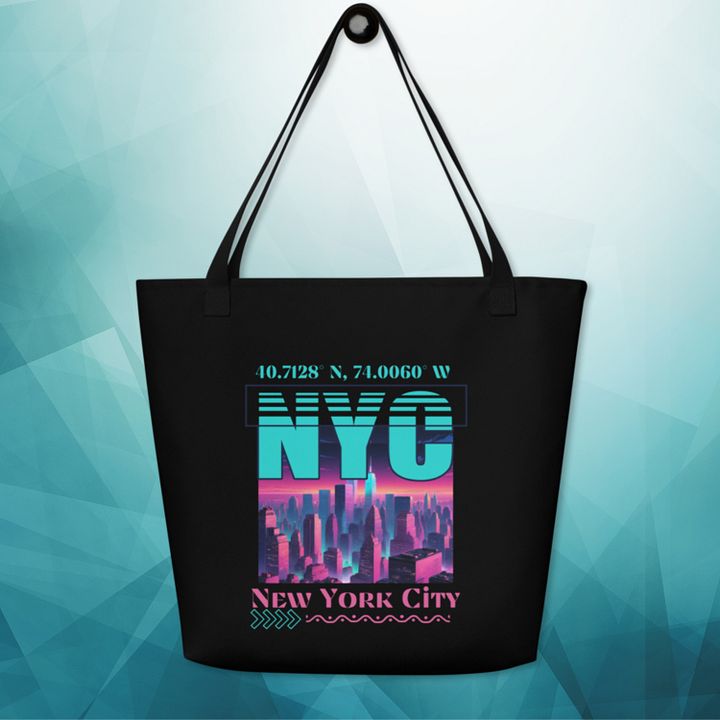 NYC New York City Graphic Tote product image (1)