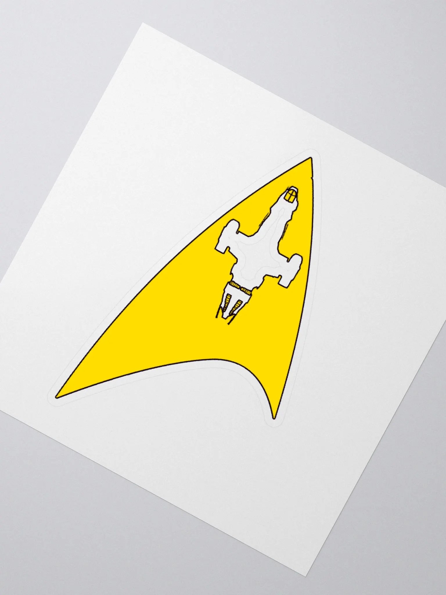 BDH STFC Badge Kiss Cut Sticker product image (2)