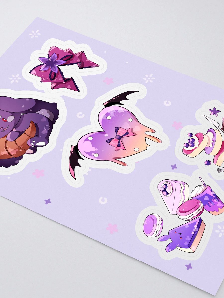 Dust Bunny & Desserts Sticker Sheet product image (2)