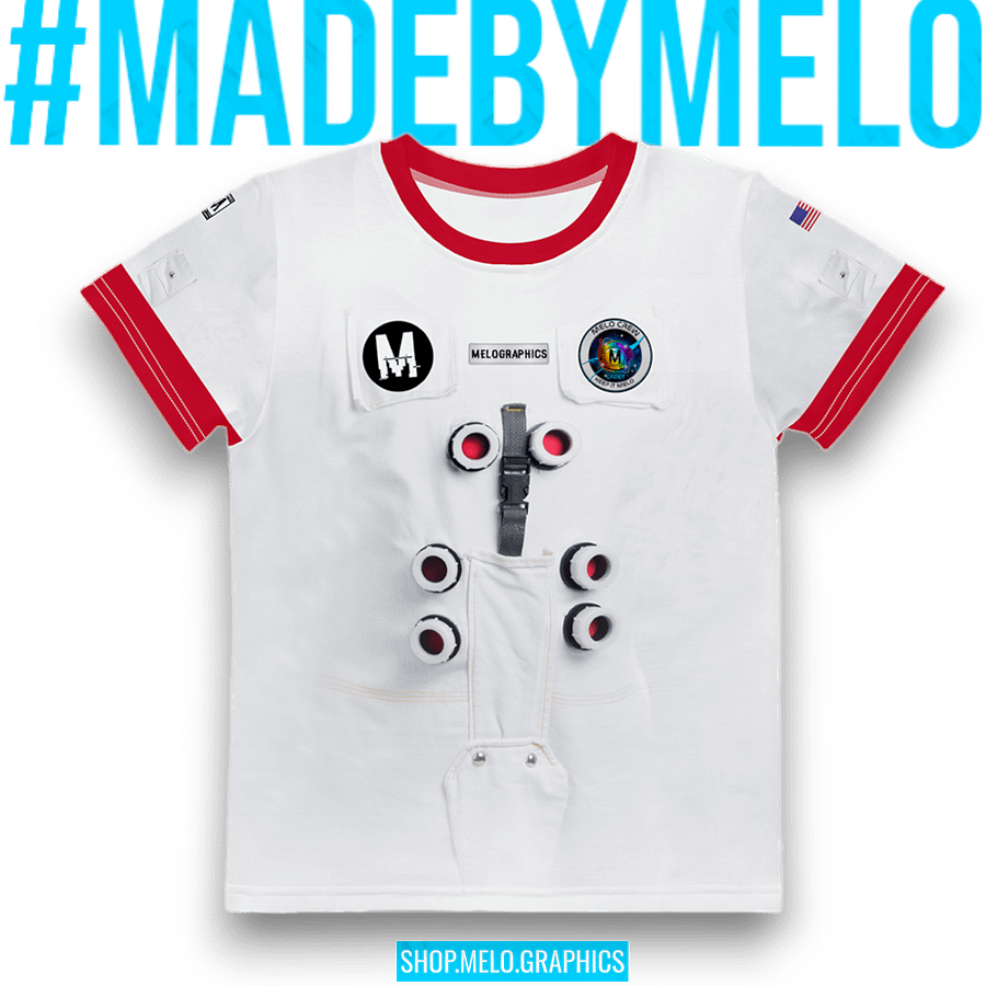 Astronaut Suit: #MeloCrew Junior Cadet - Ultimate Toddler T-Shirt | #MadeByMELO product image (2)