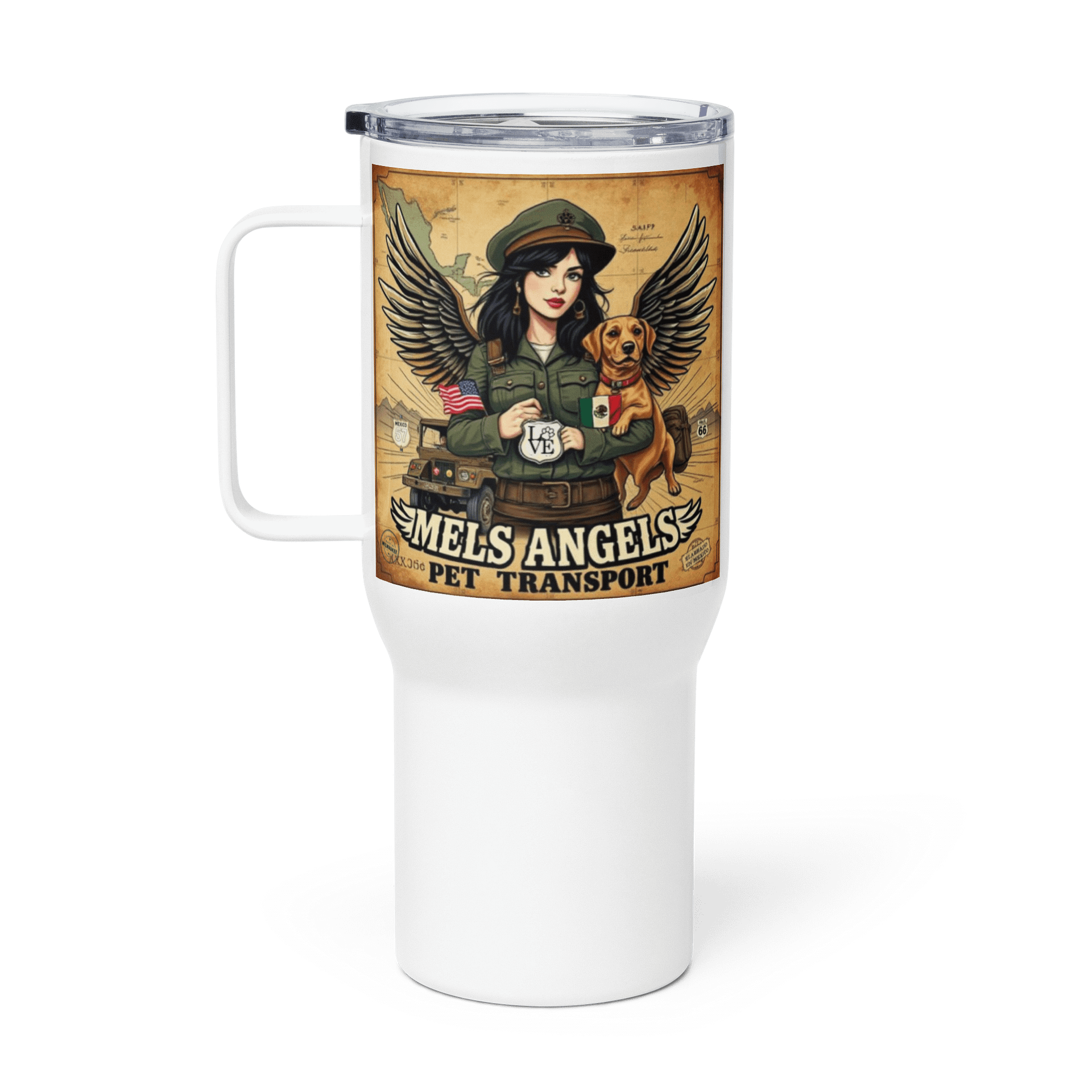 Mels Angels Road Warrior Travel Mug product image (6)