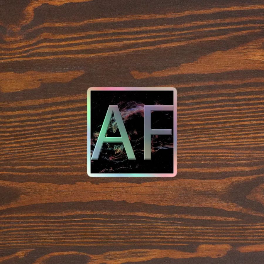 AstroAF Holographic Sticker product image (3)