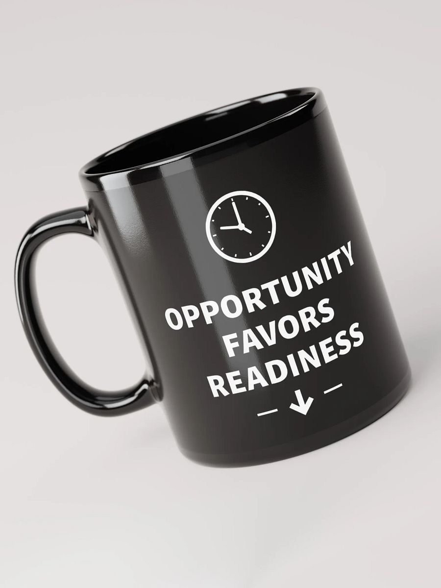 Unlock Your Destiny with Bruno Mars’ Inspirational Quote Mug – Opportunity Favors Readiness – Empower Your Journey Every Day! product image (3)