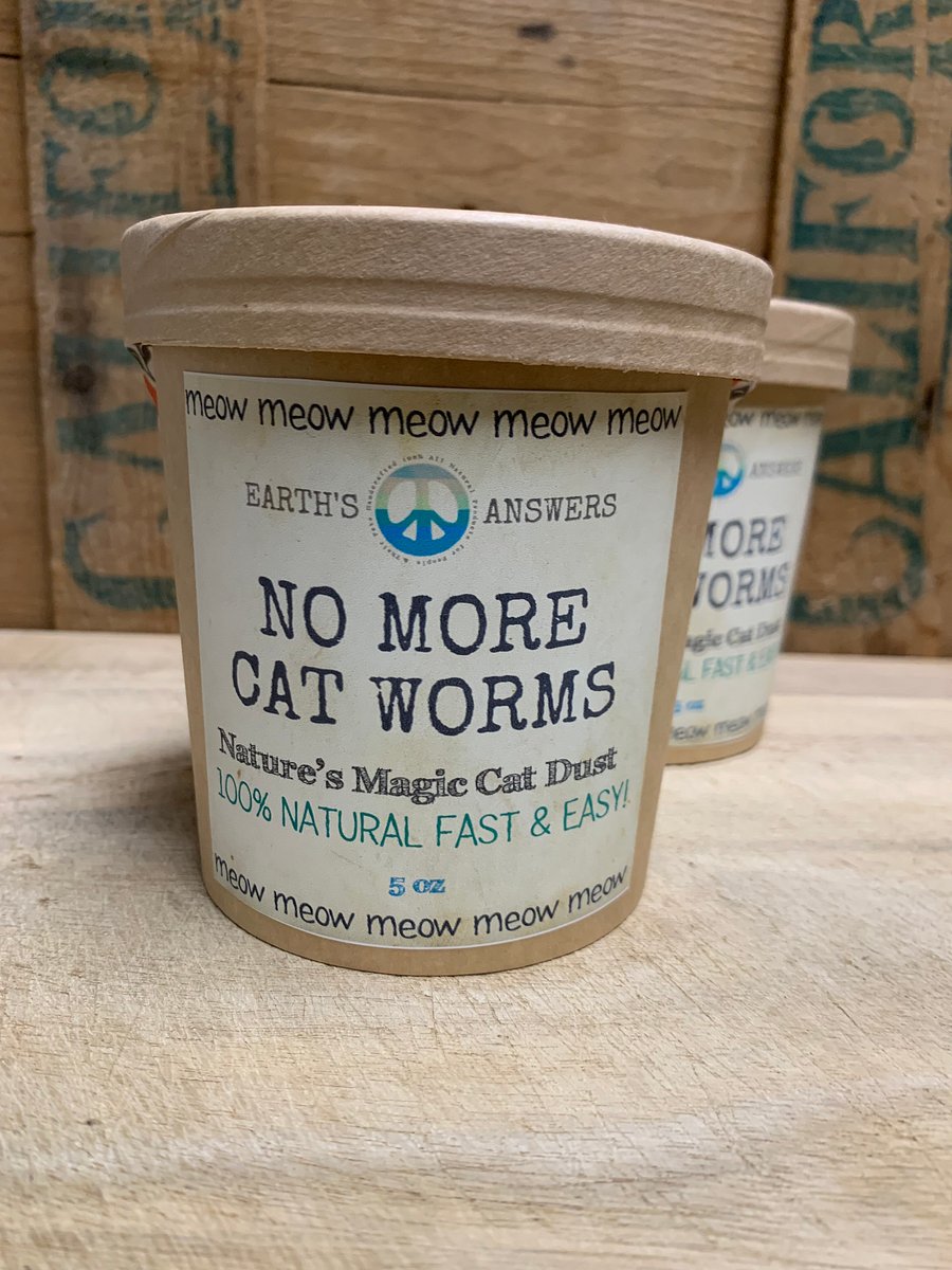 No More Cat Worms 100% Organic & Natural Cat Wormer and Wellness Powder product image (1)