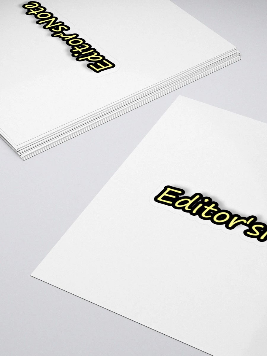 Editor's Note Sticker product image (7)