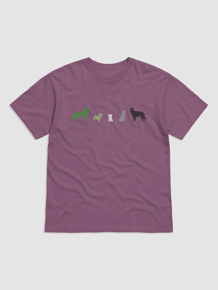 Aromantic Pride Dogs Men's Shirt product image (3)