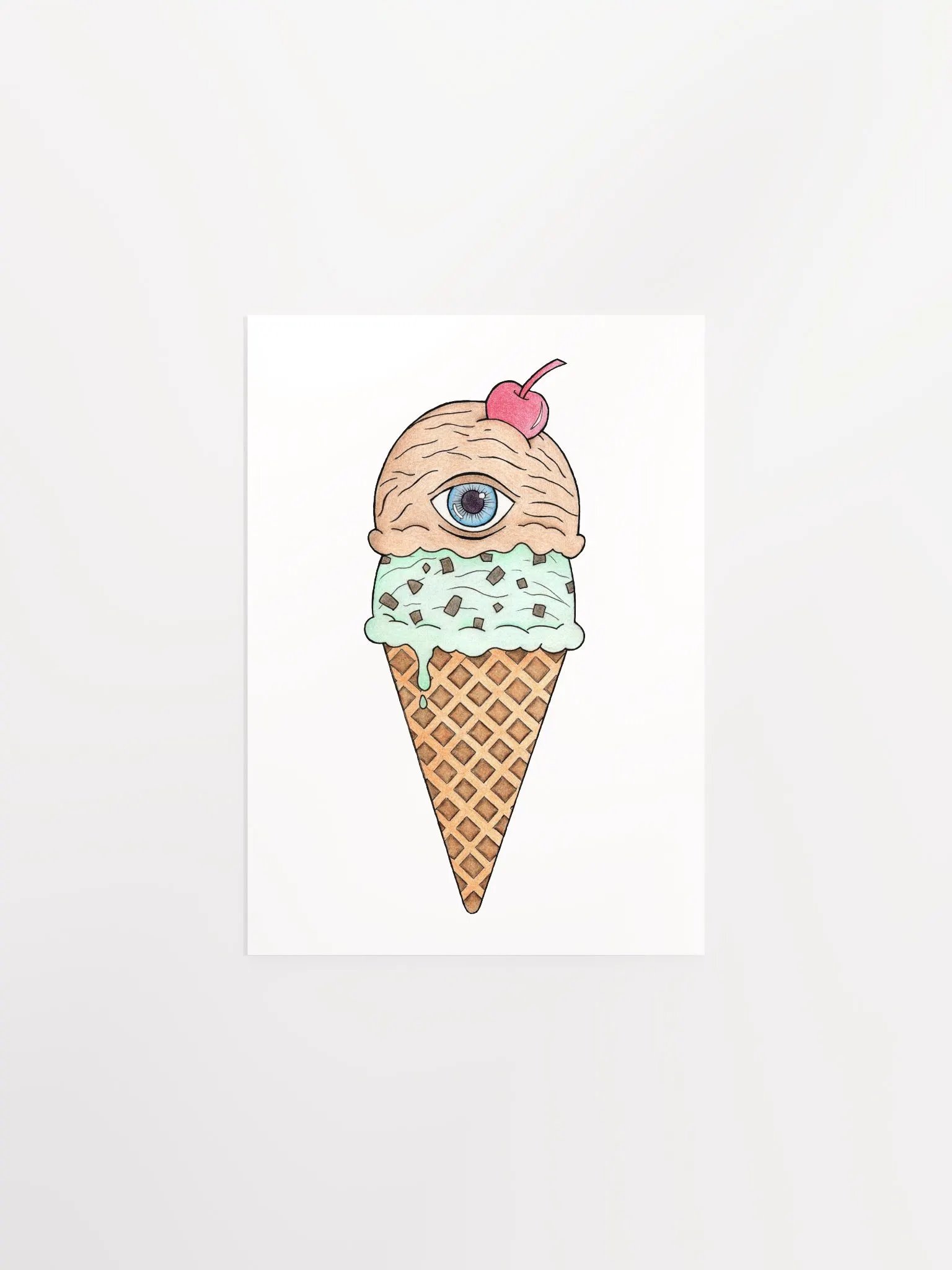 Eyece-cream print product image (1)