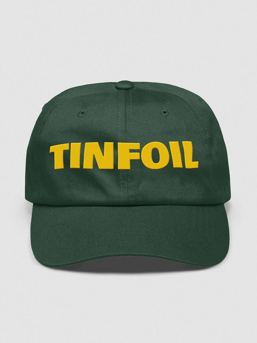 Tinfoil Hat - Gold On Green product image (1)