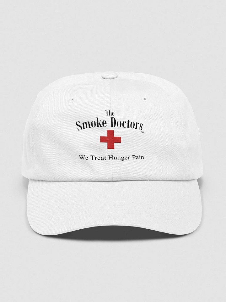 Smoke Doctors White Cotton Twill Cap product image (1)