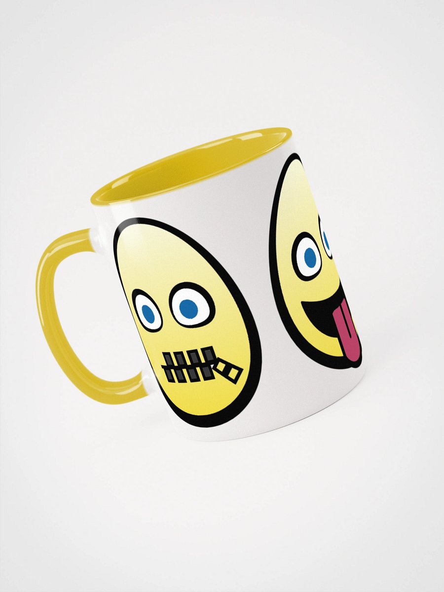 EggFriedCheese Emote Mug (Shhh/Tongue/Rofl) (11oz) product image (3)