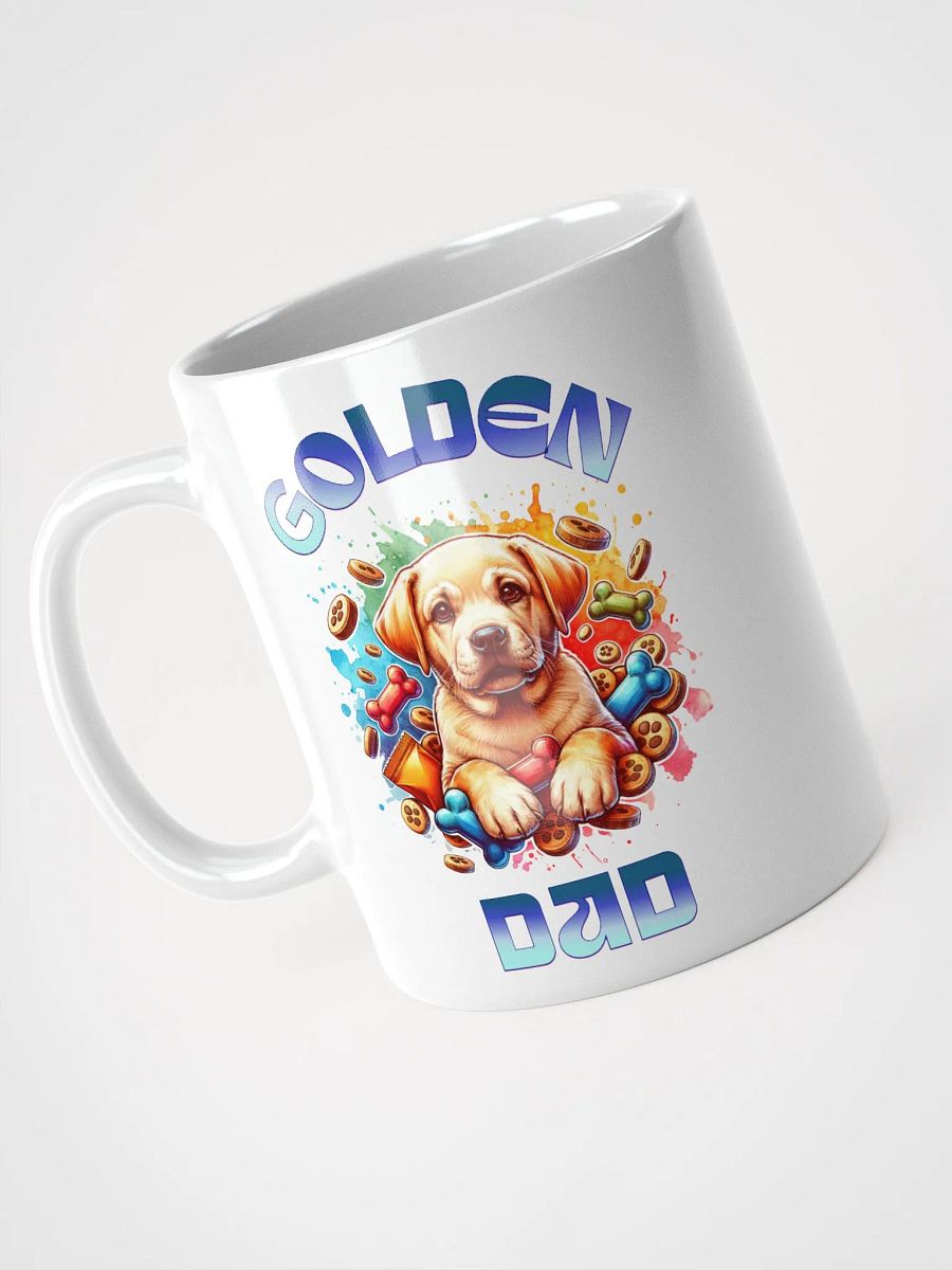 Colourful Golden Dad Mug product image (4)