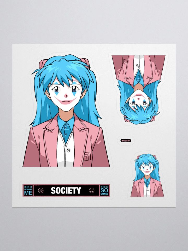 Woker Trans SOCIETY Stickers product image (1)