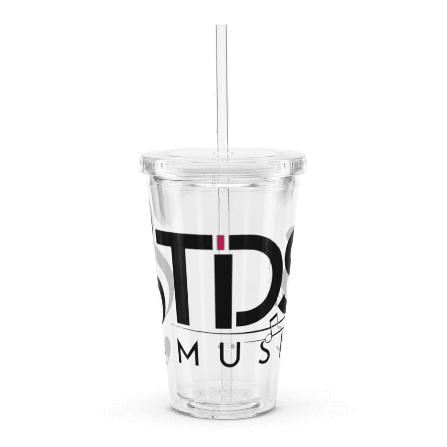 TDS Music 16oz Double Wall Insulated Tumbler - Clear, Music Themed Design product image (3)