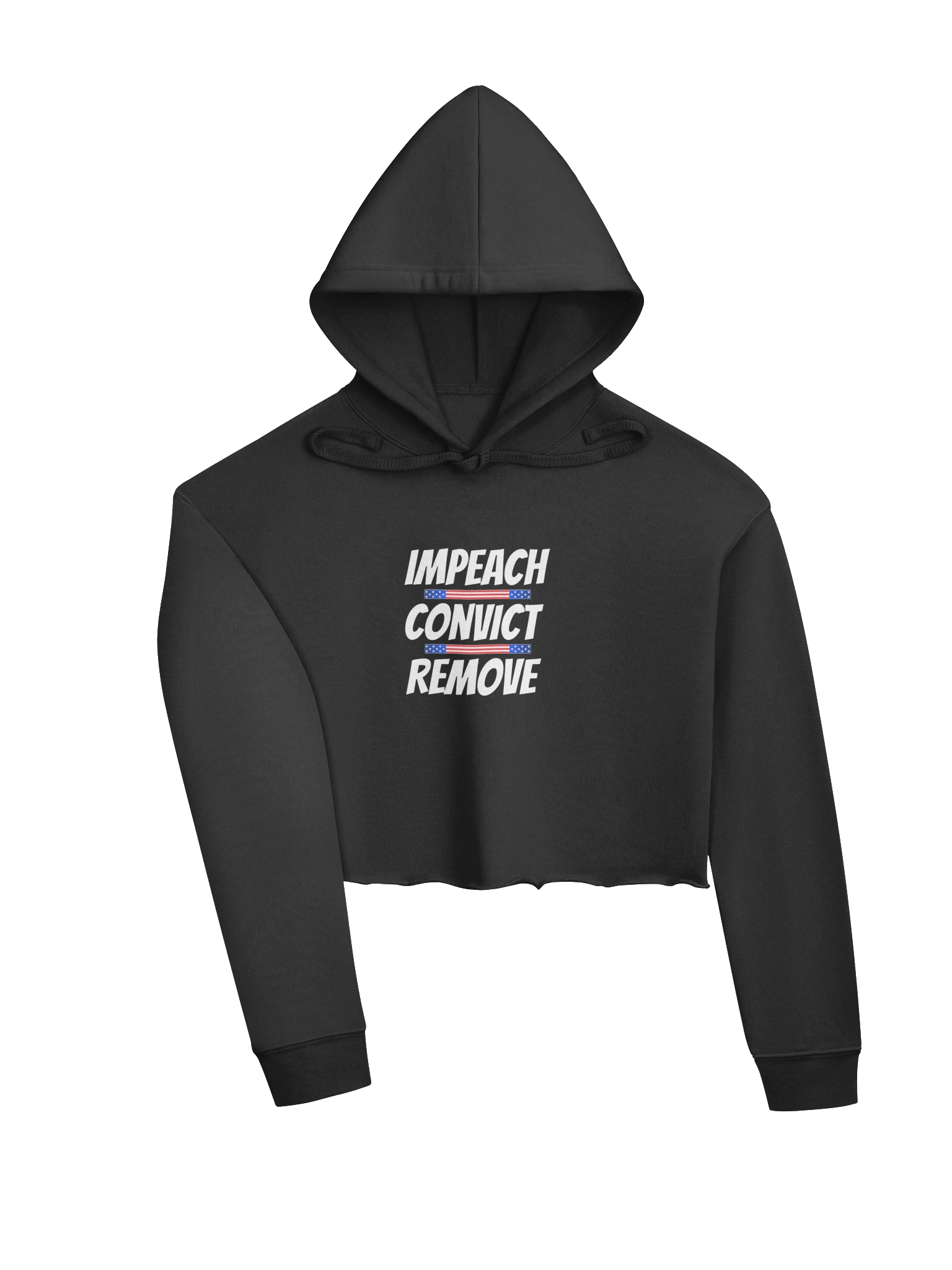 IMPEACH Crop Hoodie product image (9)