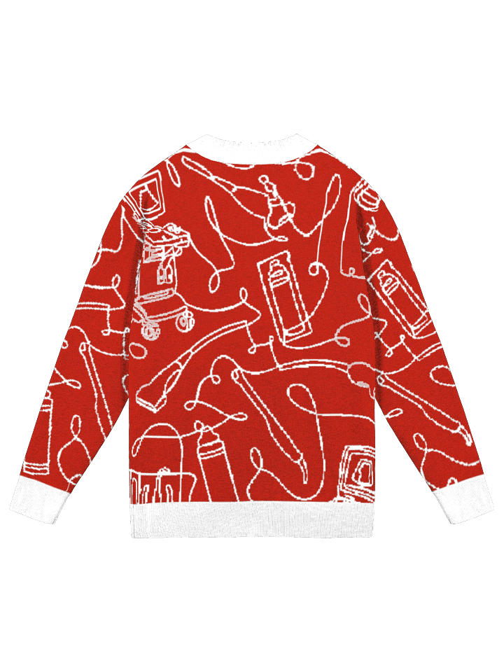 service lines (sonography - holiday red cardigan) product image (6)