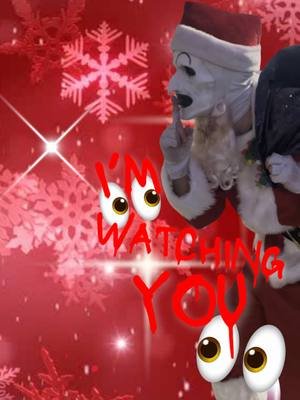 i’m watching… i’m ALWAYS watching 👀🤫 #imwatchingyou #creepy #clown #arttheclownterrifier #terrifier #terrifier3 #iseeyou #creeping 