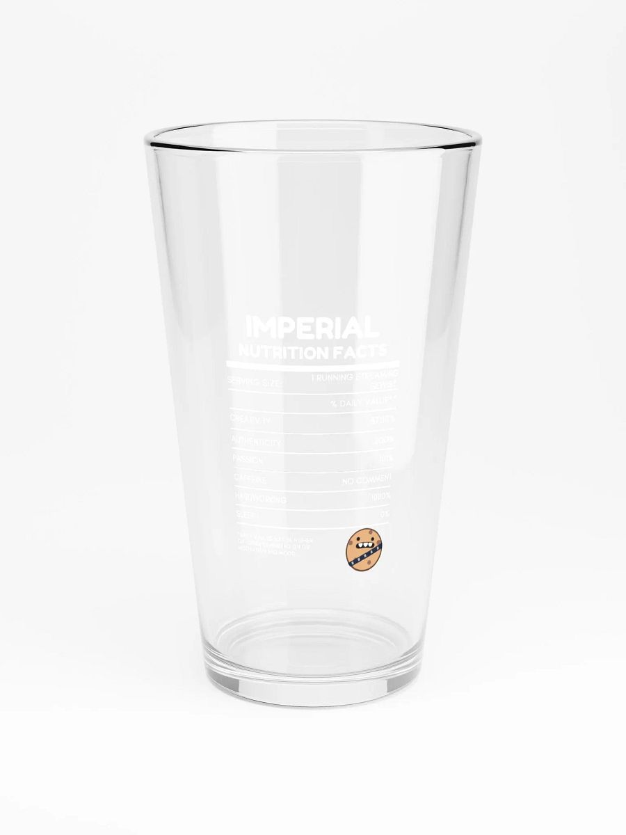 Imperial Nutrition - Pint Glass - White product image (3)