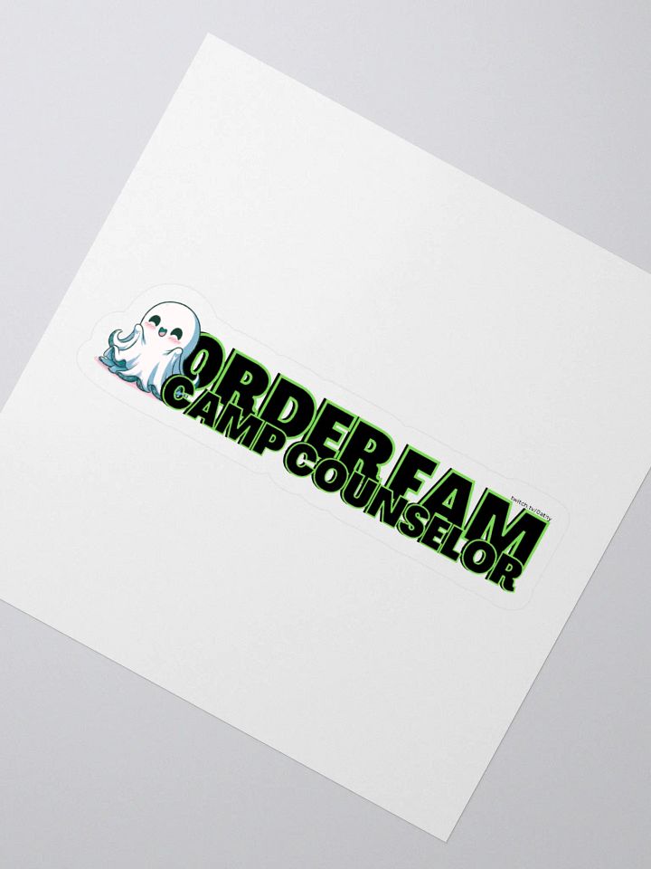Camp Counselor Corner Lake Sticker product image (2)