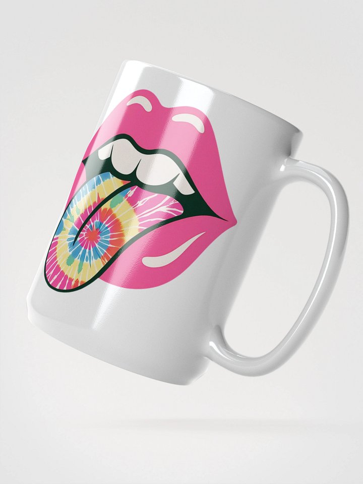 Tie-Dye Tongue Bite Mug product image (2)
