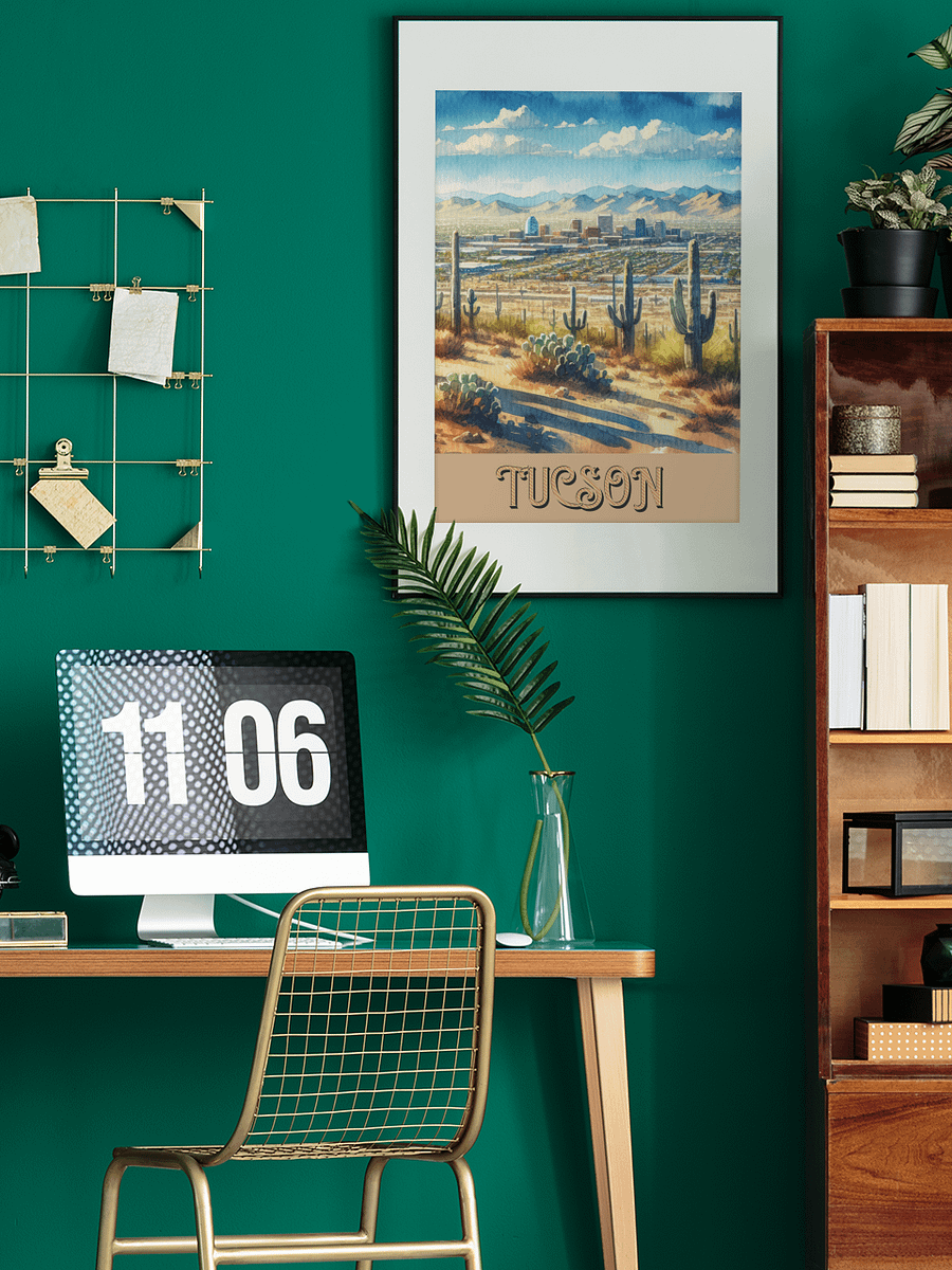 Tucson Arizona Vibrant Matte Poster Print product image (11)