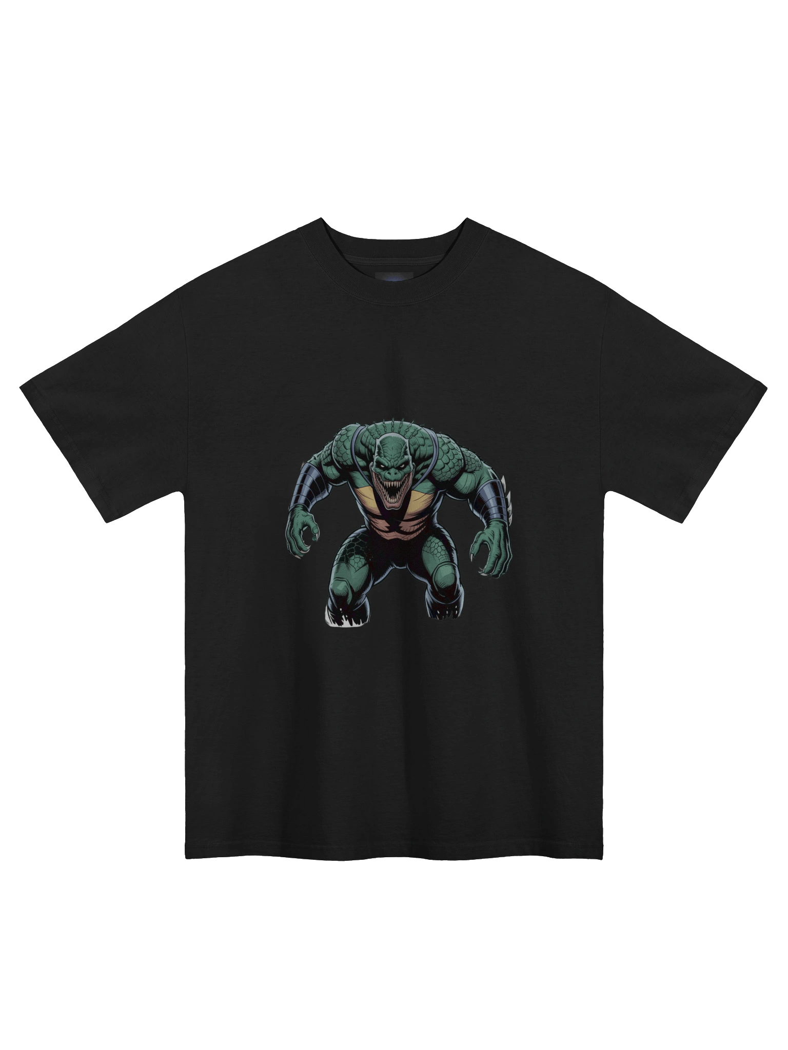 Killer Croc Brooding Bulk Oversized Faded T-Shirt product image (3)