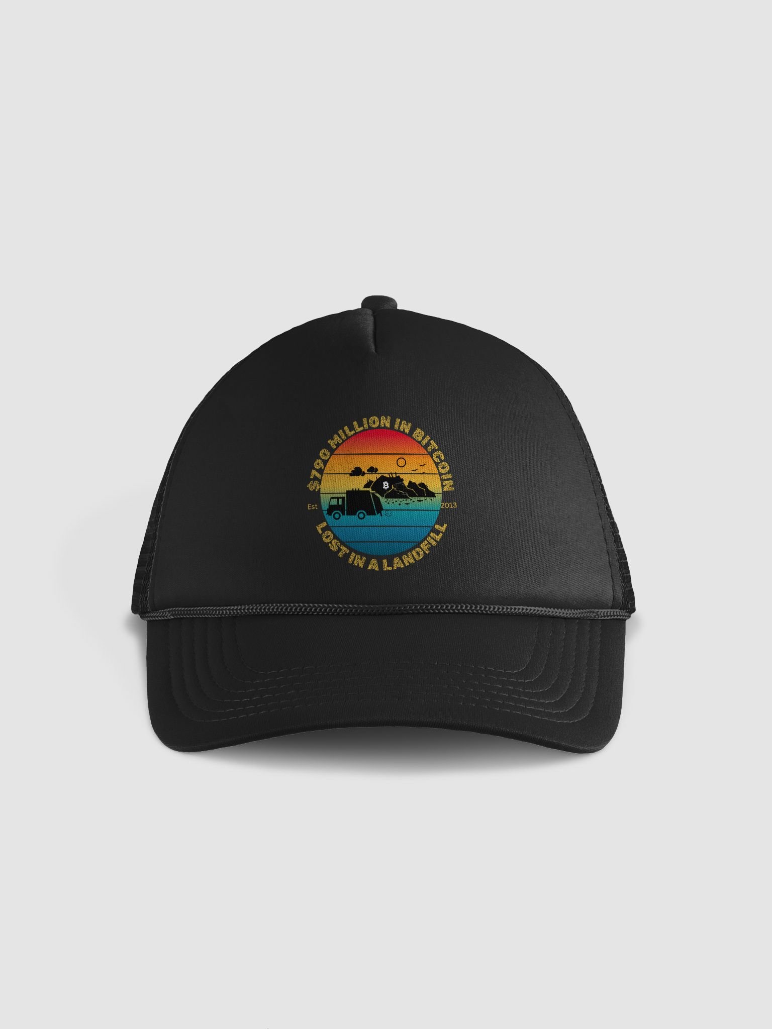 Bitcoin Sunset Trucker Hat product image (1)