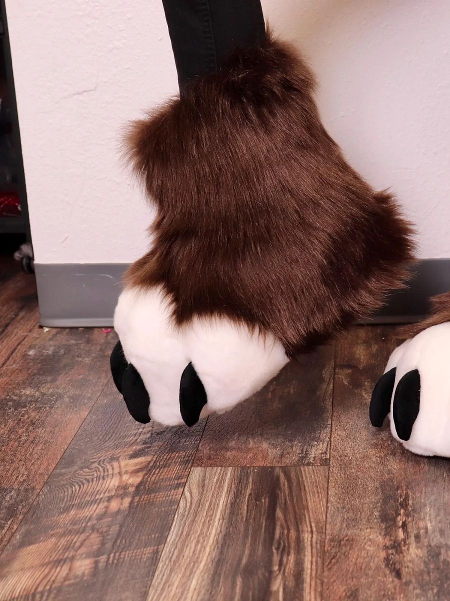 Standard Plantigrade Fursuit Feetpaw Indoor and Outdoor Pattern [PDF DOWNLOAD] product image (5)