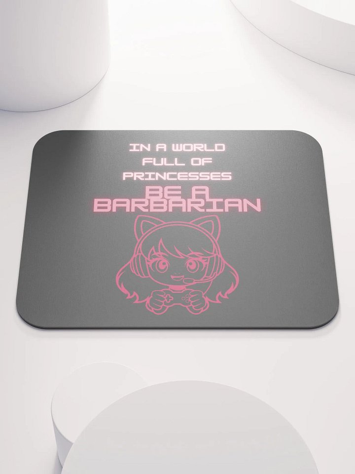 🎮 Gamer Girl Mouse Pad – Precision, Power & Pink Vibes! 💖 product image (2)