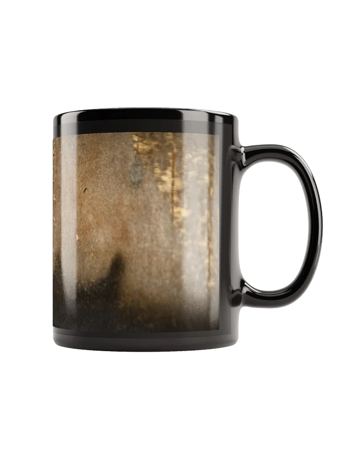 Keramiktasse schwarz - Graffiti-boat product image (1)