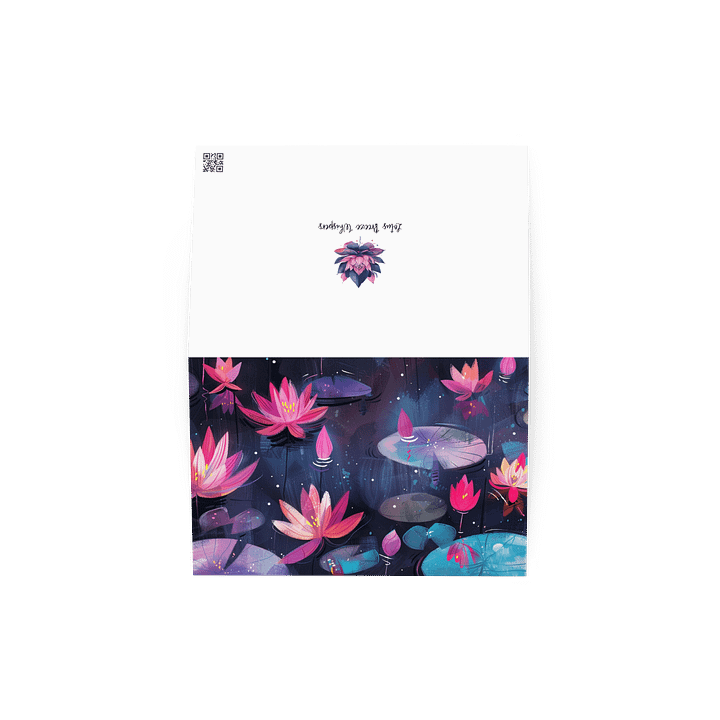 Lotus Serenade Greeting Card product image (2)