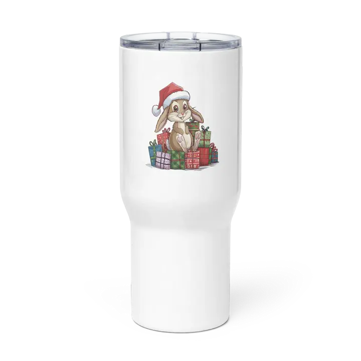 Santa Bunny Travel Mug with a Handle product image (1)