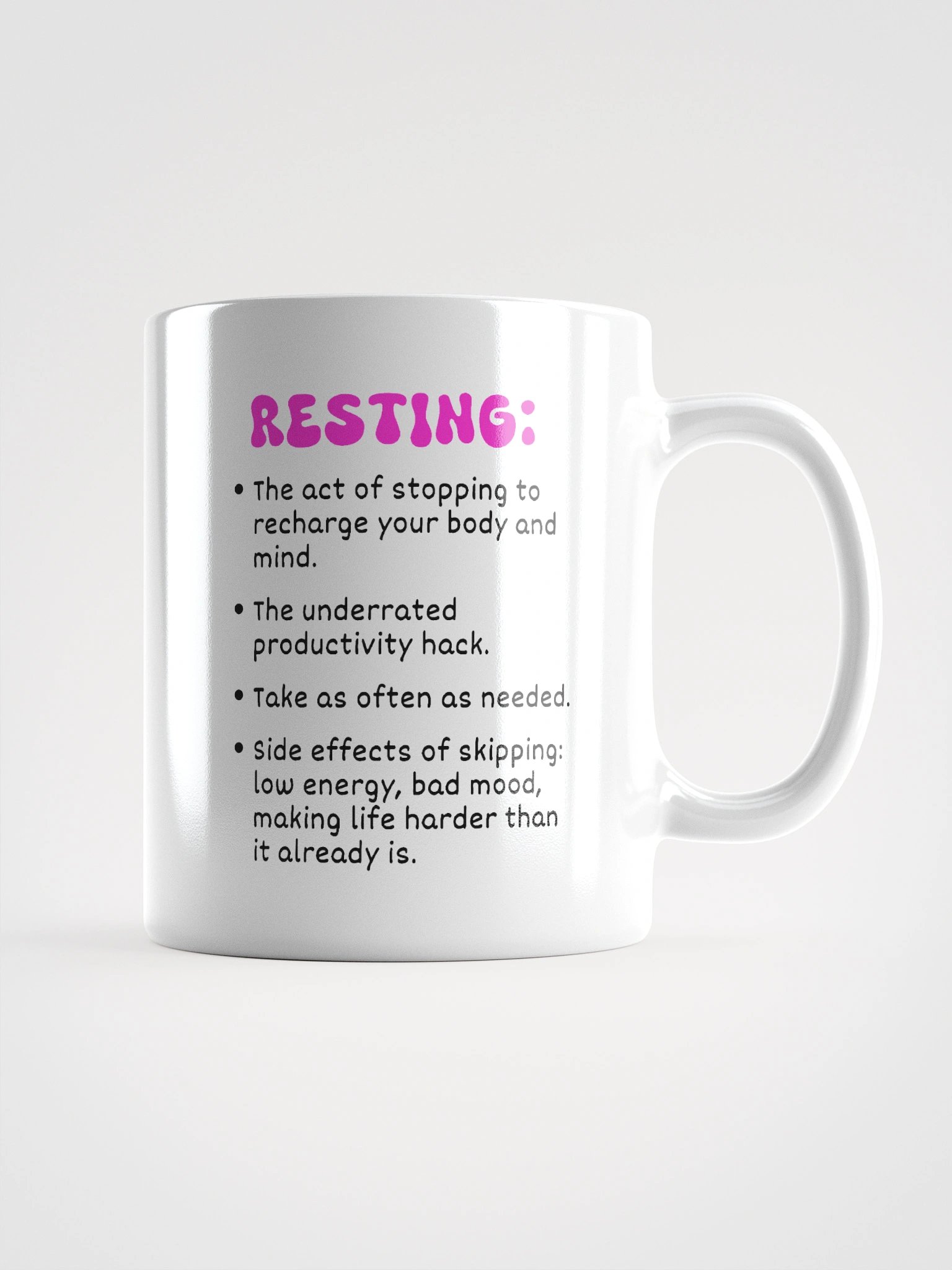 Cute Aesthetic Dictionary Style Coffee Mug product image (1)