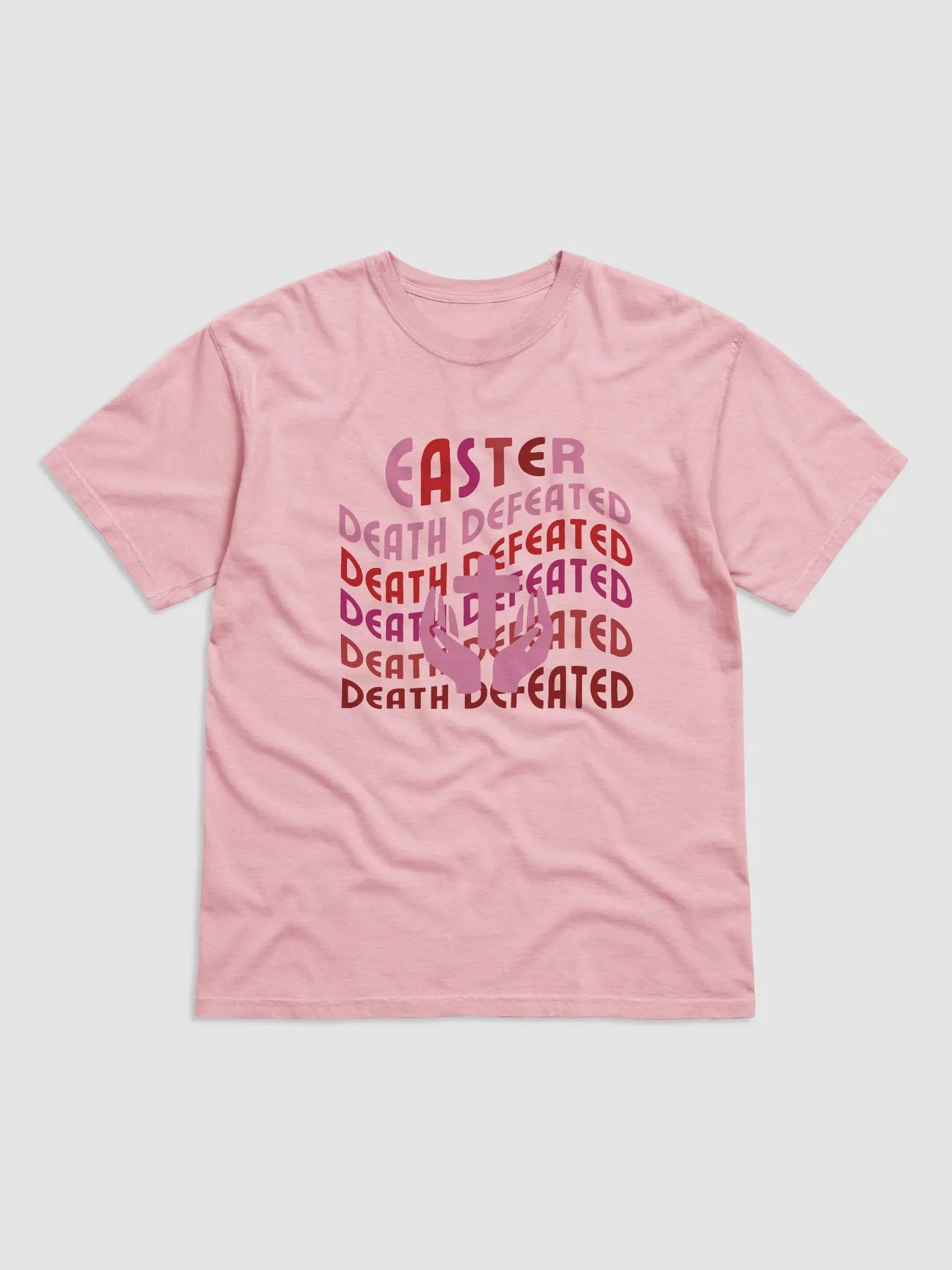 EASTER: Death Defeated, Christian Faith, Comfort Colors T-shirt product image (2)