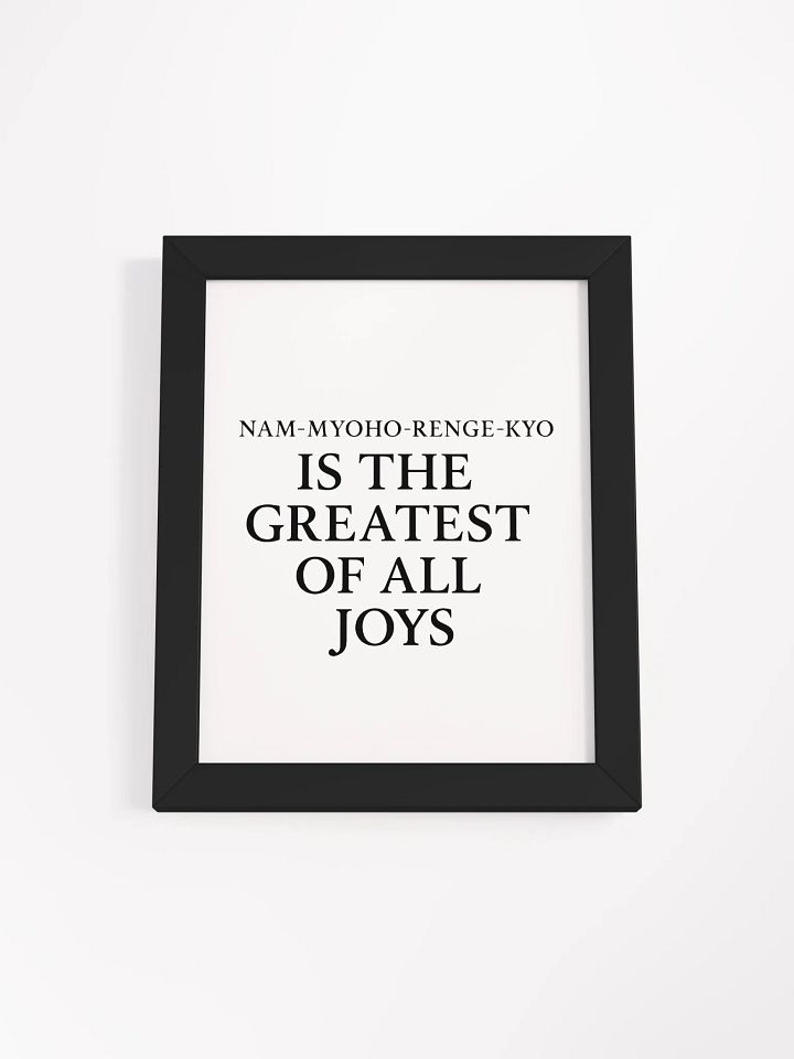 Nam-Myoho-Renge-Kyo Wall Art product image (5)