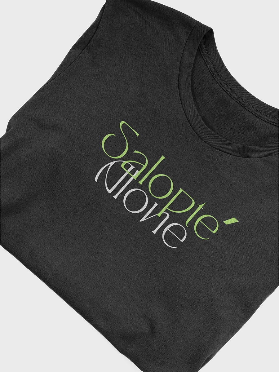 Salopte Alone Green Text T Shirt product image (5)