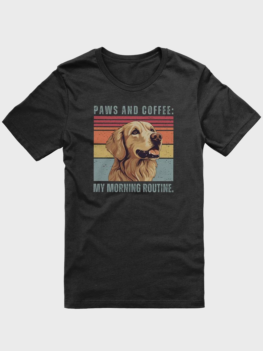 Paws and Coffee Retriever T-Shirt product image (1)