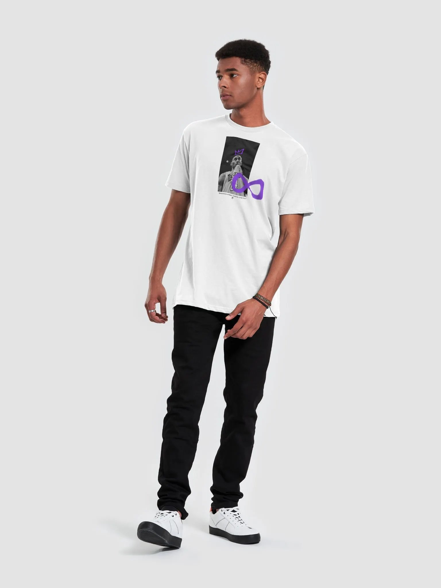 WHITE KOBE DEDICATION TEE product image (3)
