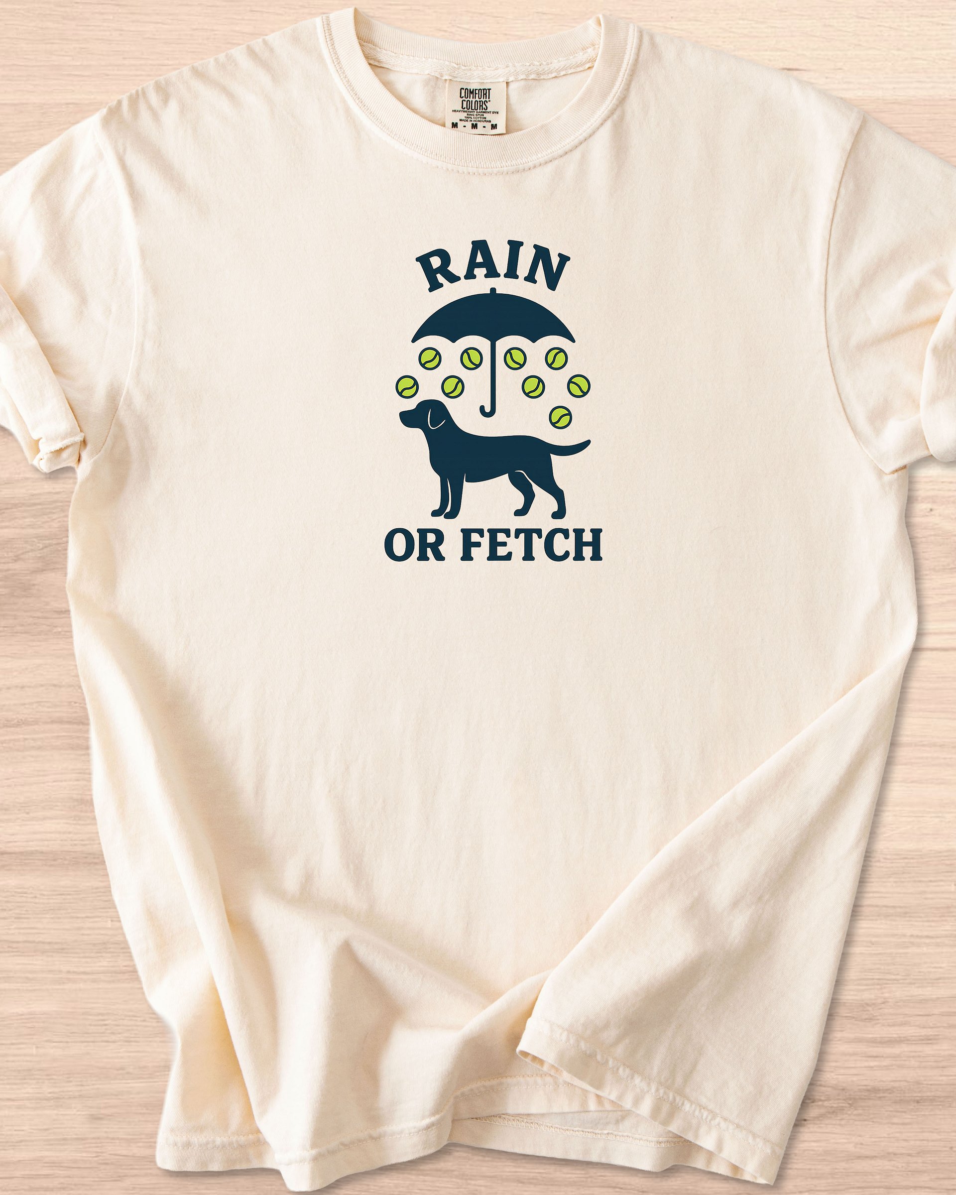 Rain or Fetch (Labrador Retriever) Tee product image (39)