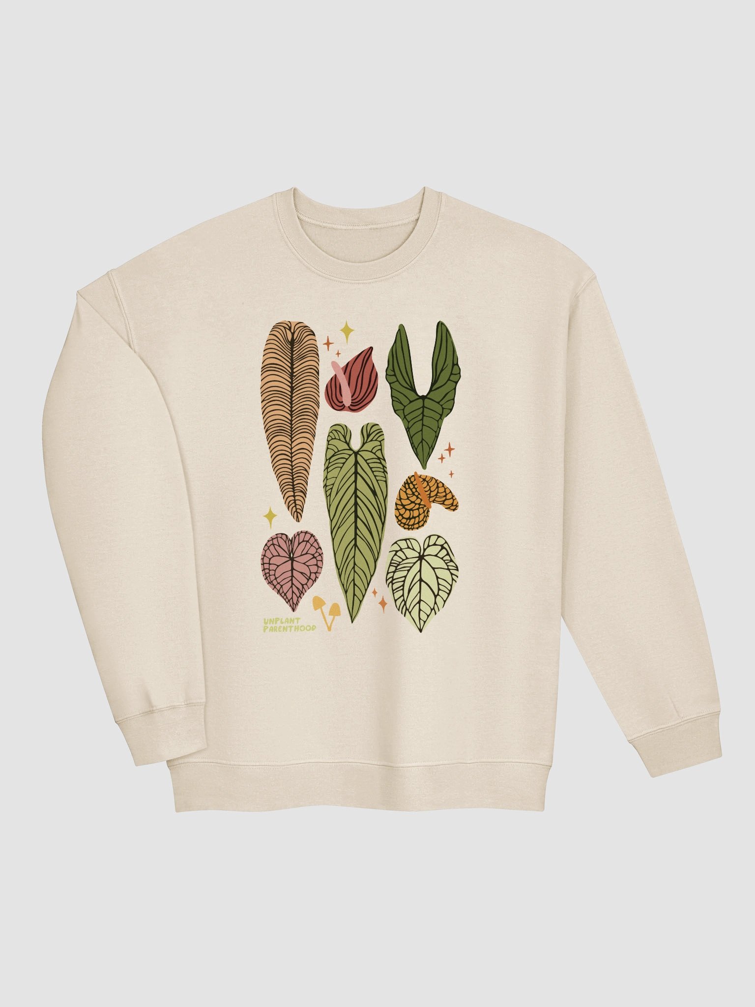 ANTHURIUM COLLAGE (front only) - Classic Crewneck Sweatshirt product image (9)