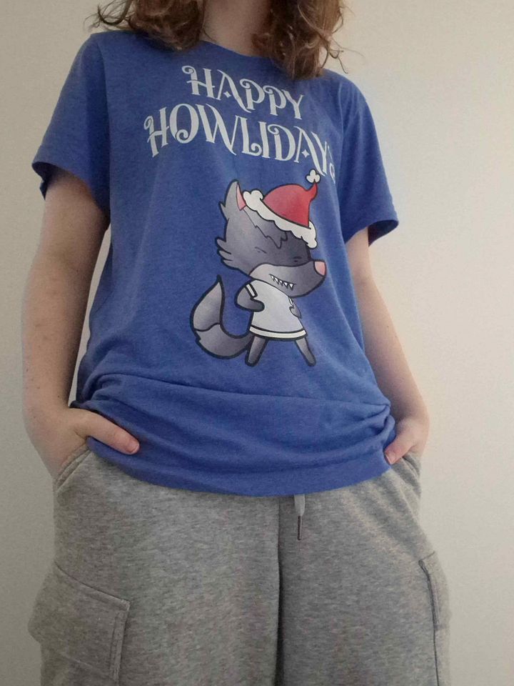 Happy Howildays Cozy T-Shirt product image (1)