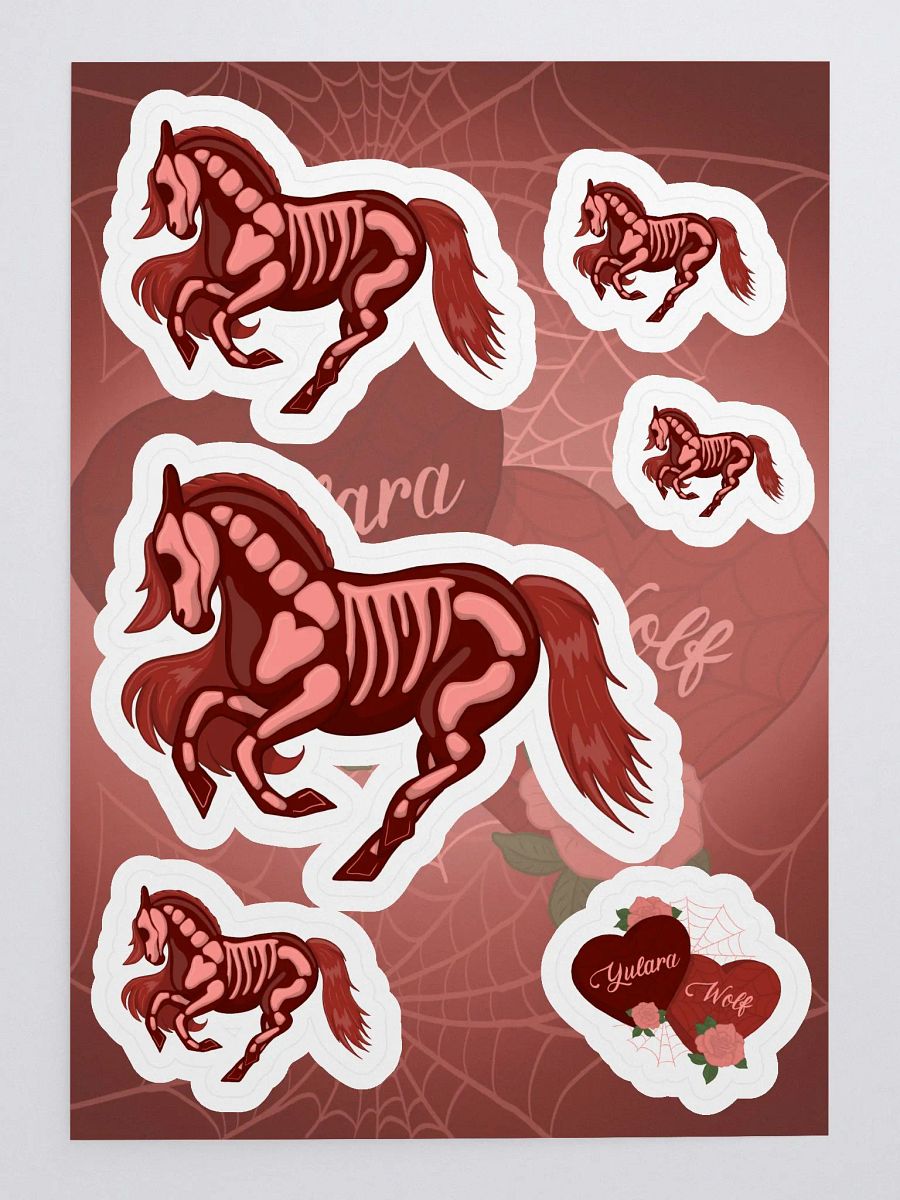 Skelly Horse Stickie product image (3)