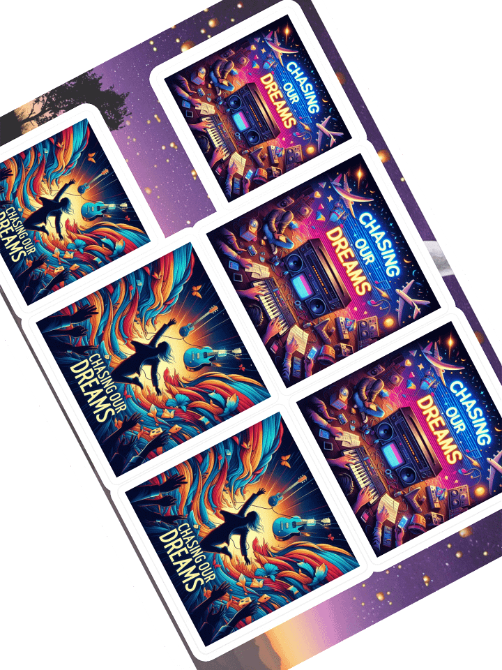Chasing Our Dreams Sticker Set product image (1)